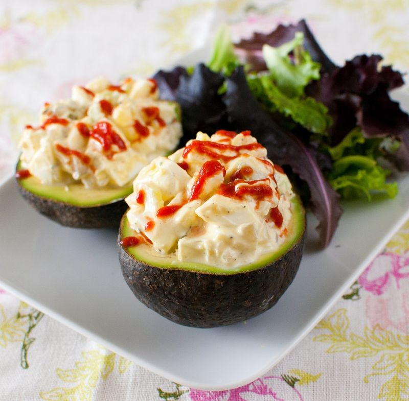 Breakfast Stuffed Avocados