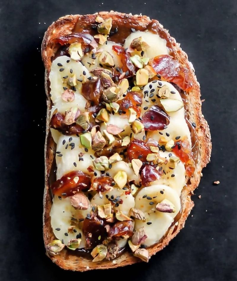 Tahini & Banana Toast
