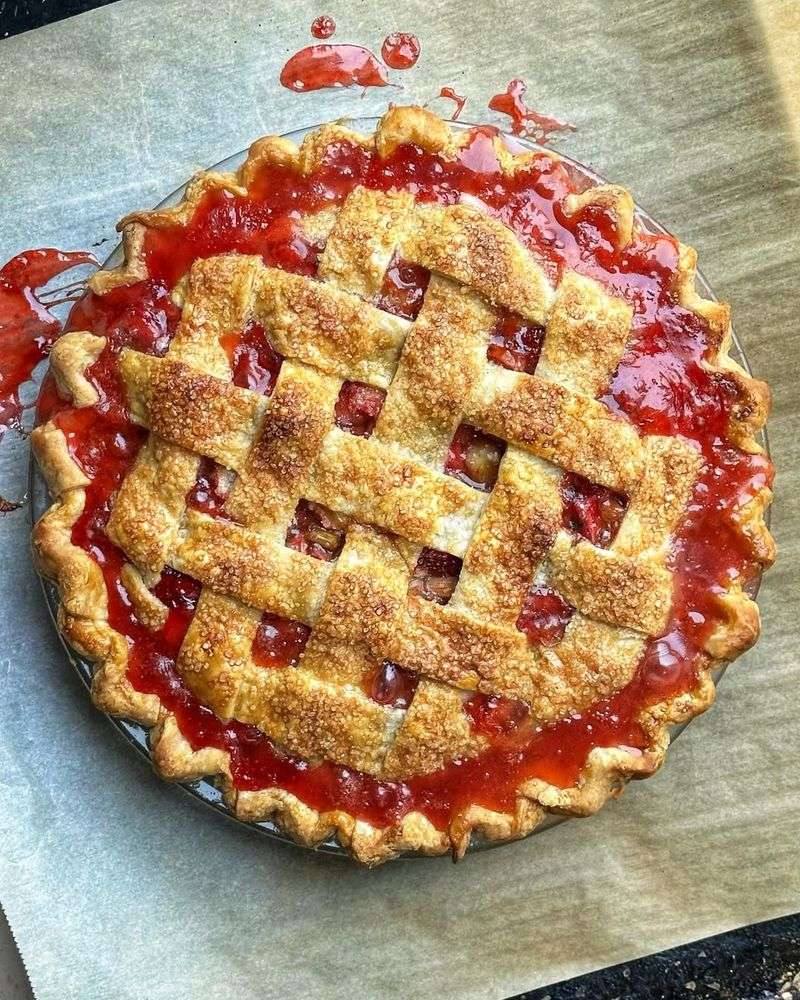 Iowa - Rhubarb Pie