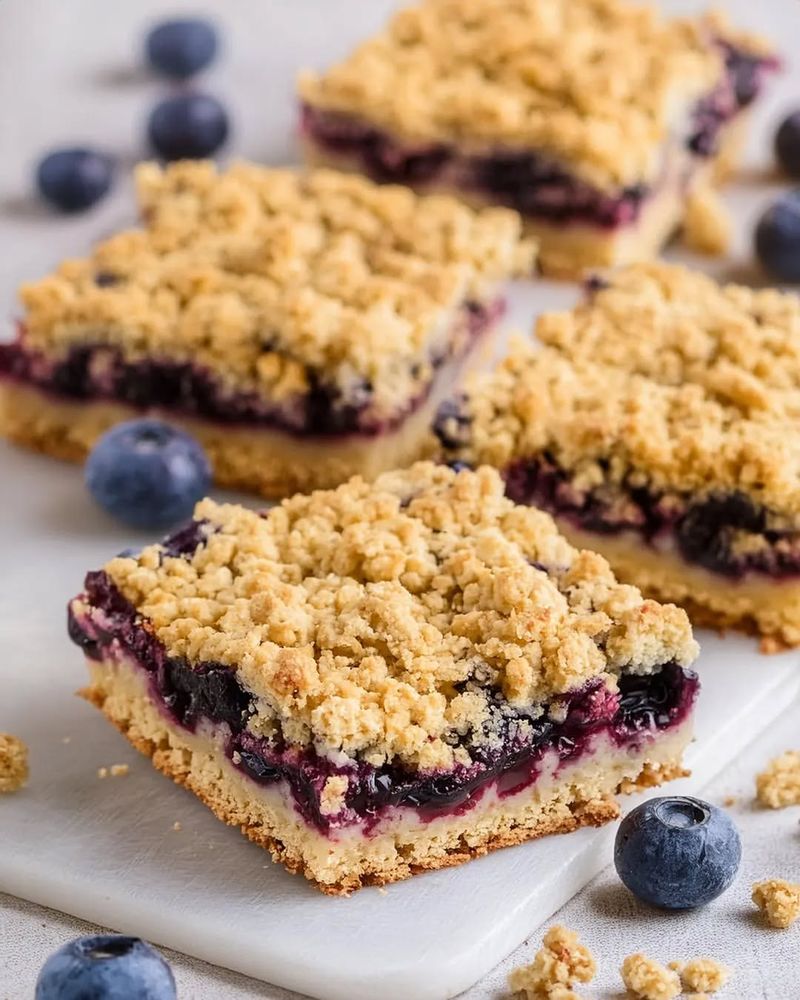 Blueberry Almond Crumble