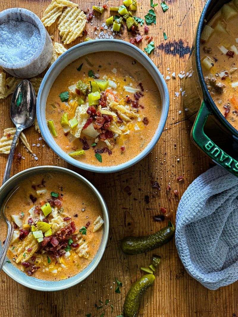 Cheeseburger Soup