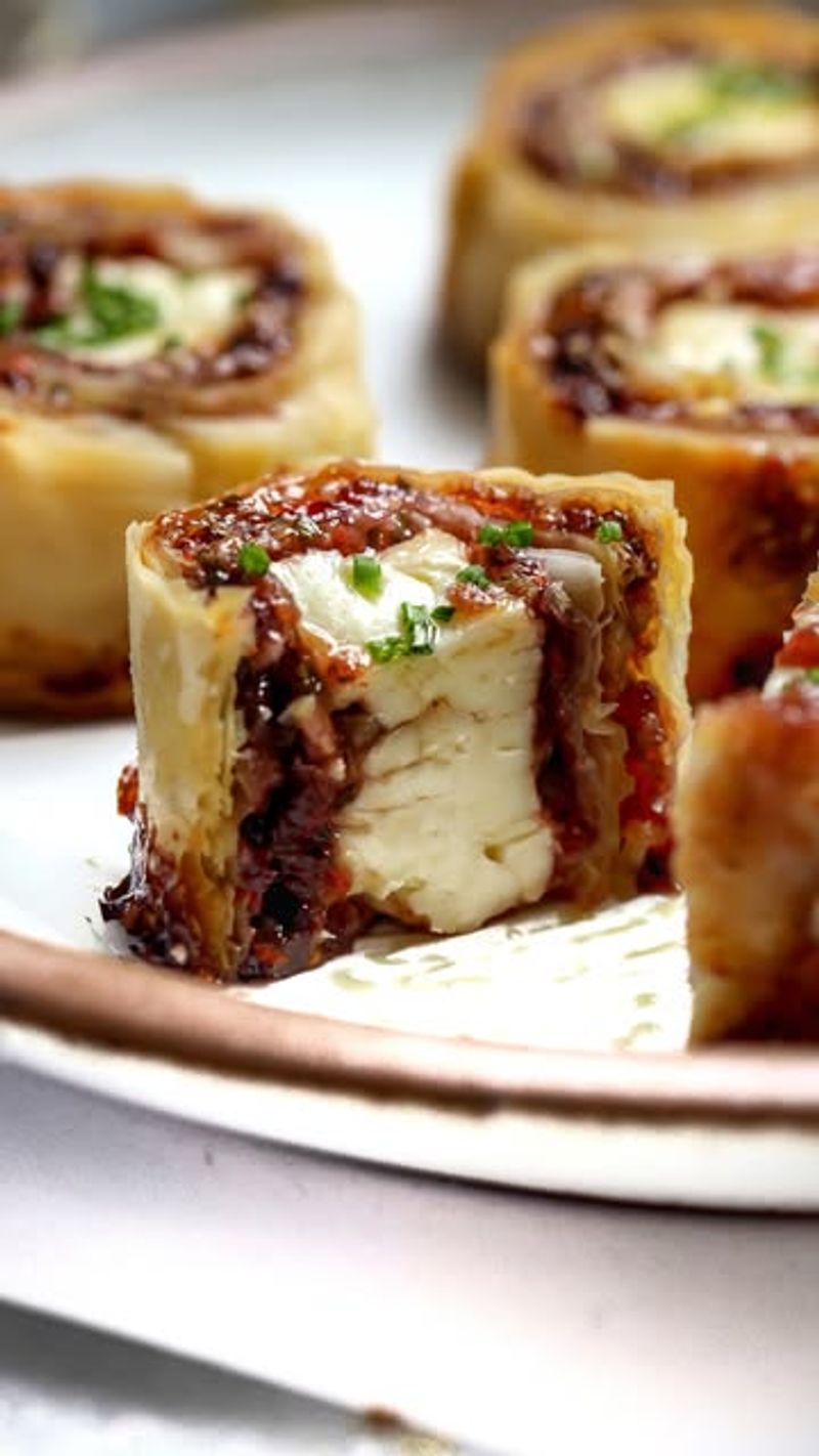 Puff Pastry Sushi Rolls