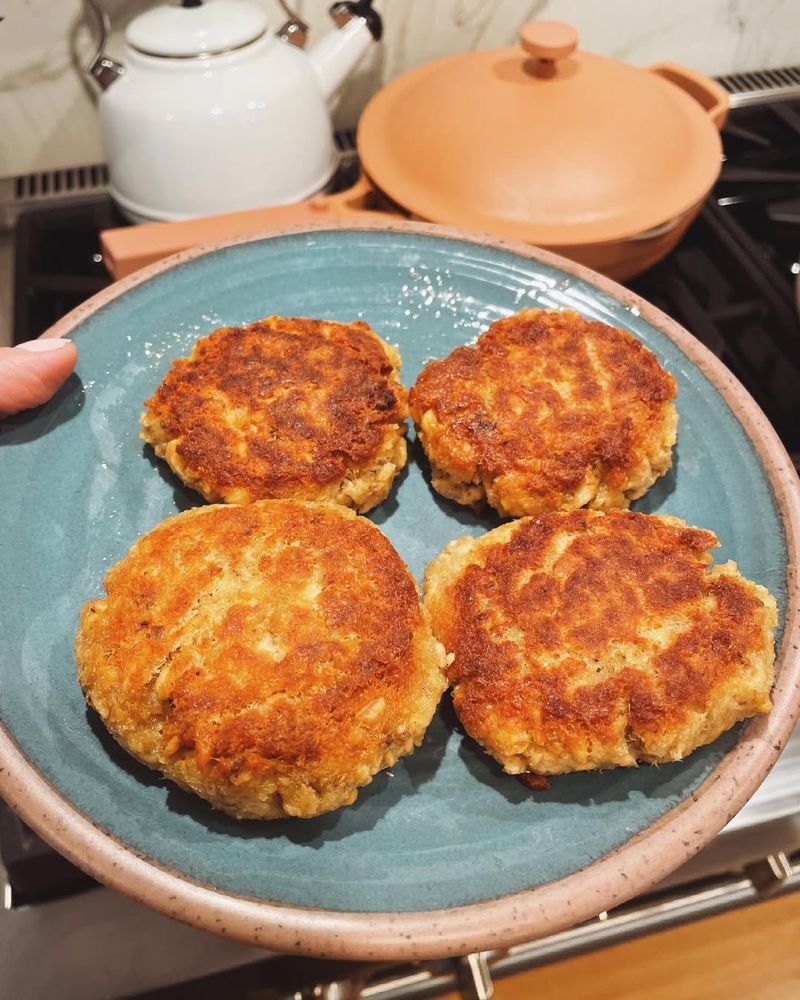 Salmon And Sweet Potato Cakes