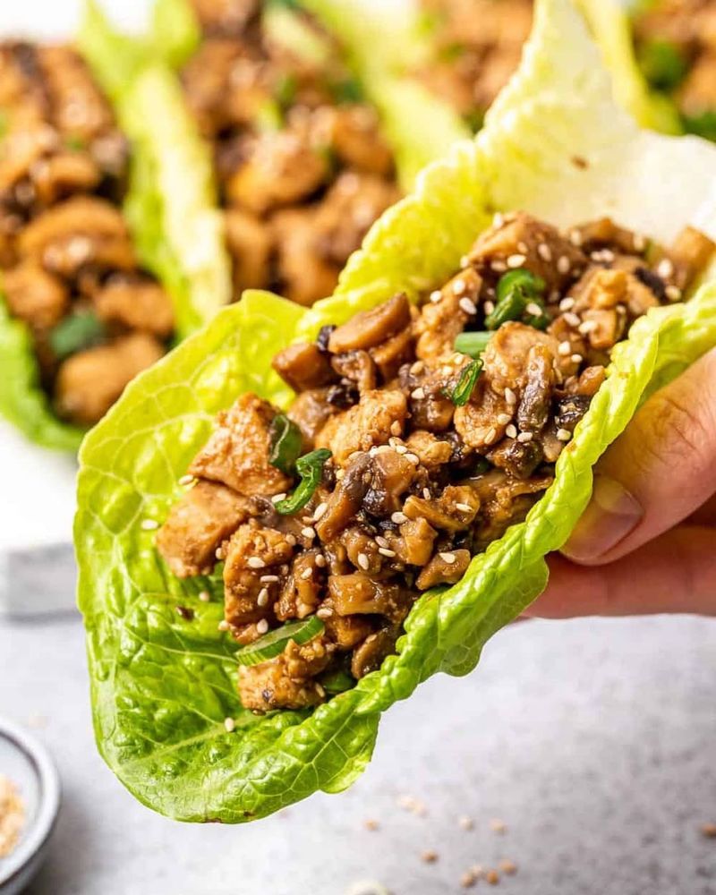 Asian-Inspired Lettuce Wraps