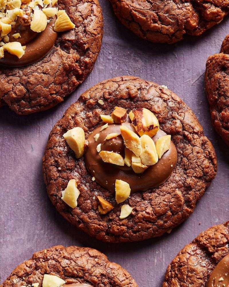 Hazelnut Chocolate Cookies