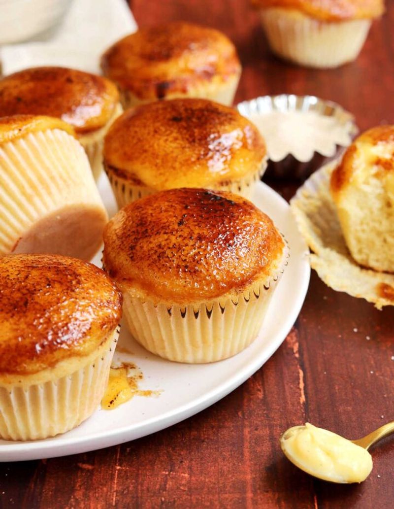 Crème Brûlée Cupcakes