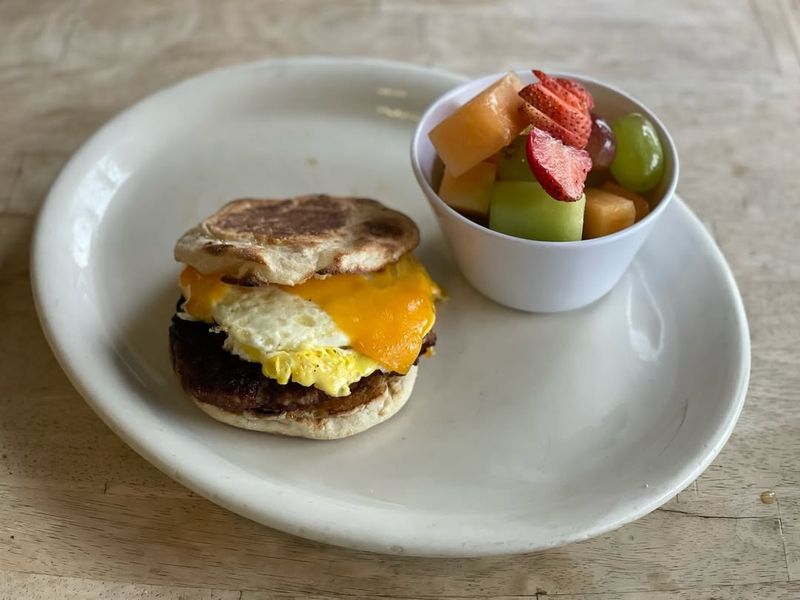 Egg and Sausage Muffin