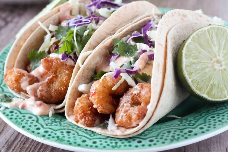 Sweet Chili Shrimp Tacos