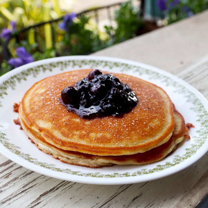 Maine: Blueberry Pancakes
