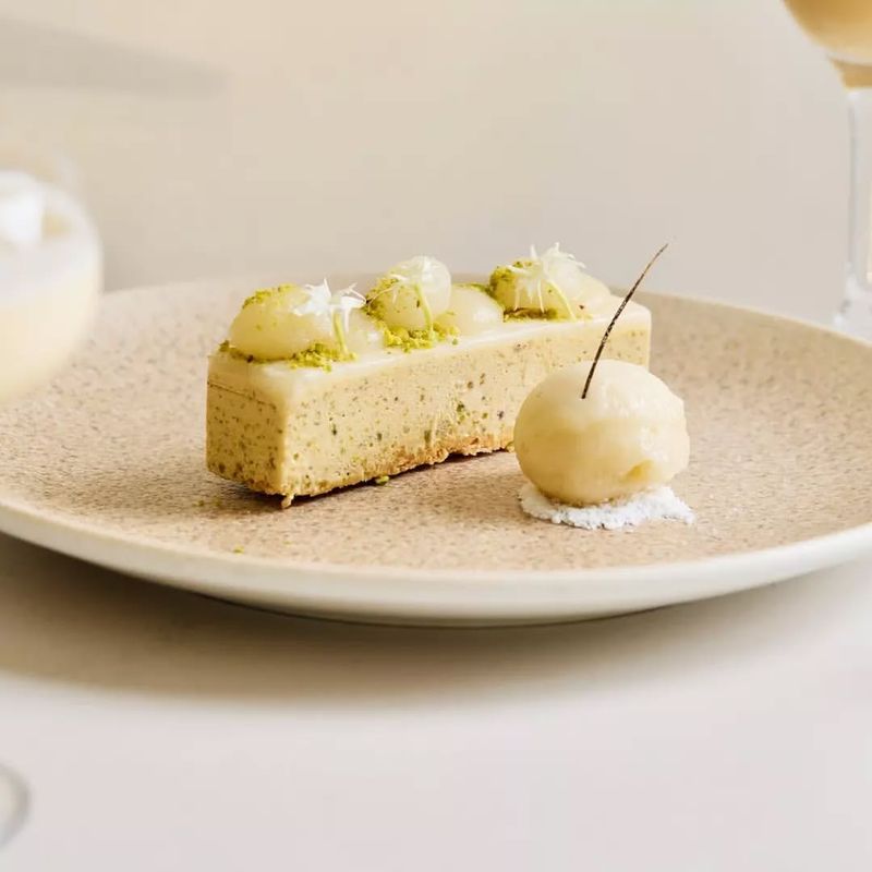 Pistachio And Rose Water Parfait