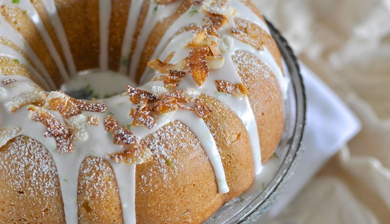 Coconut Lime Bundt Cake