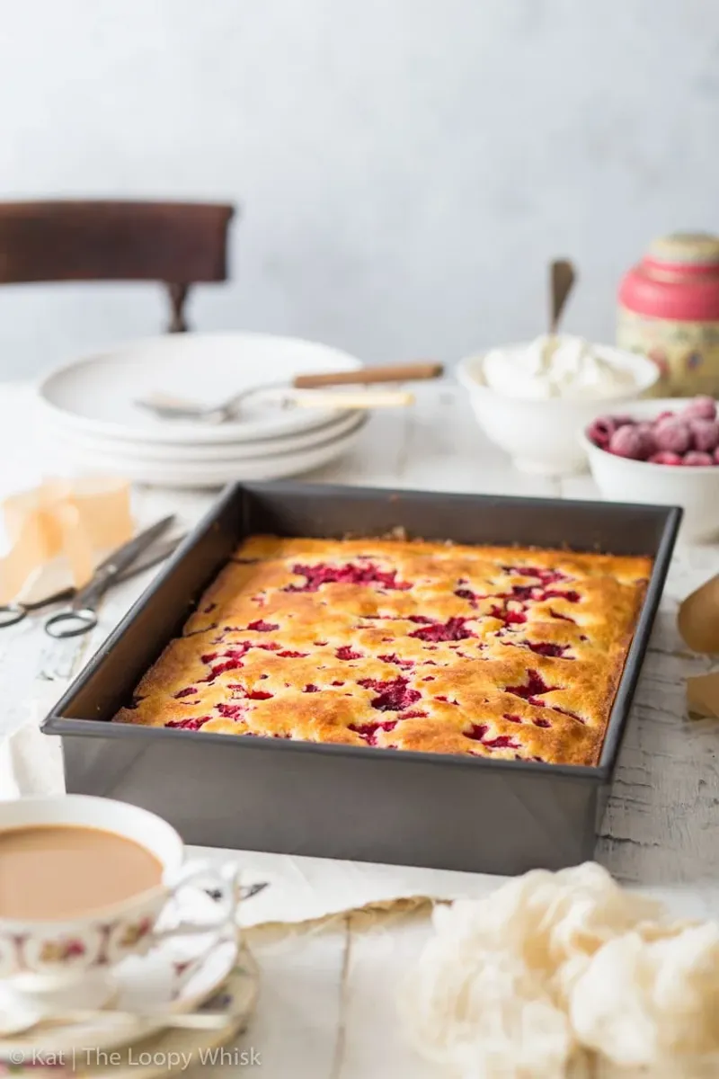 Raspberry Ripple Cake