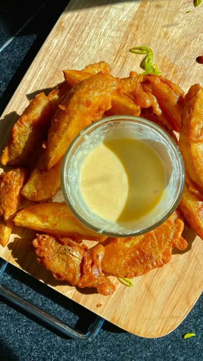 Mayo Spiced Potato Wedges