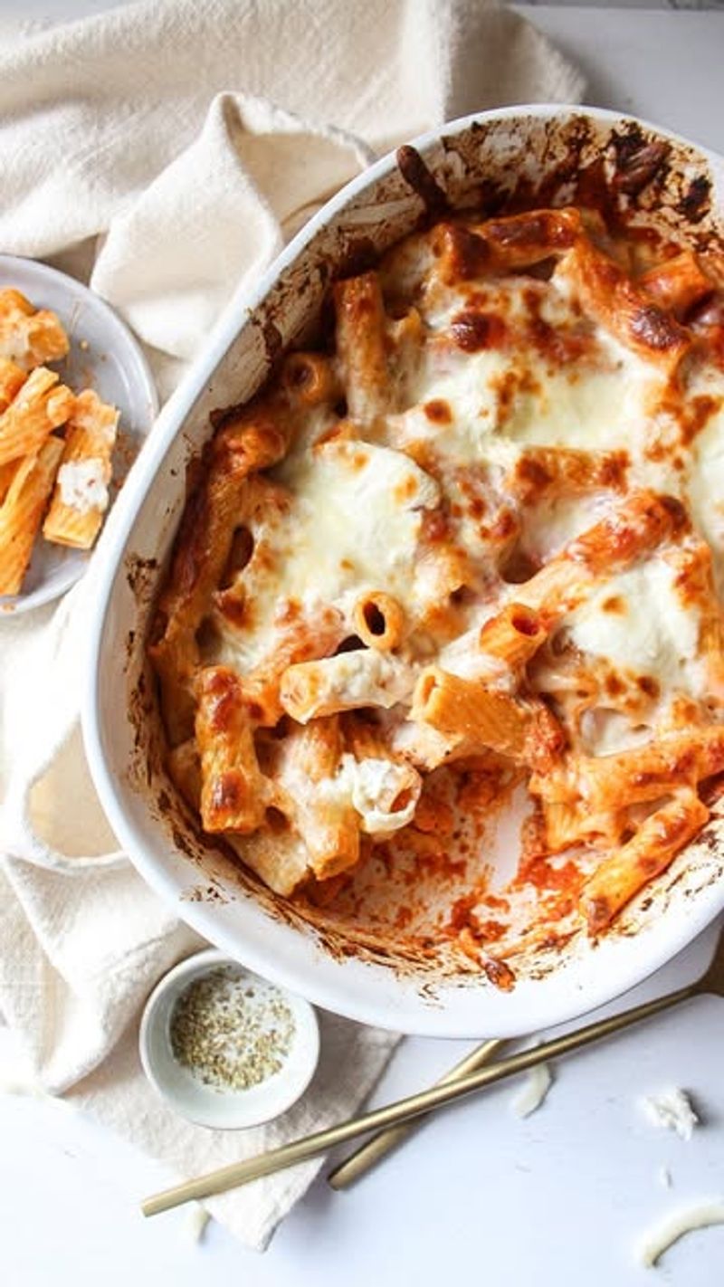 Mayo Baked Ziti