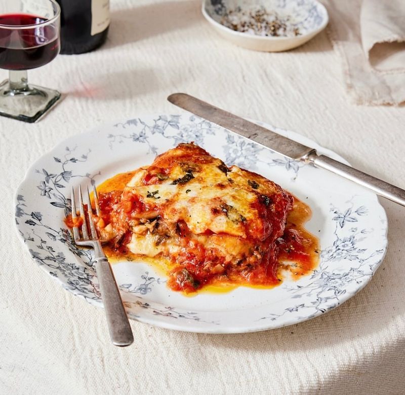 Mayo Eggplant Parmesan