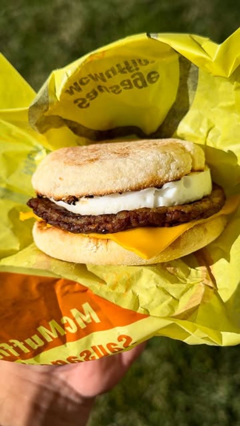 Sausage Egg McMuffin