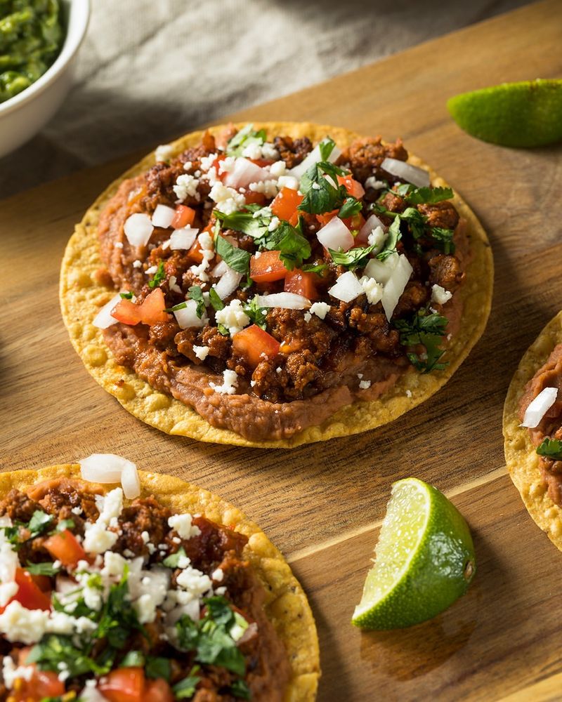 Beef Tostadas