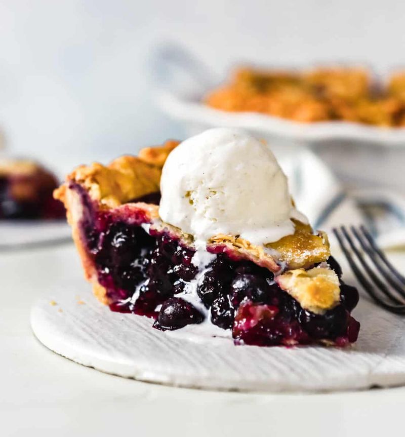 Minnesota - Blueberry Rhubarb Pie