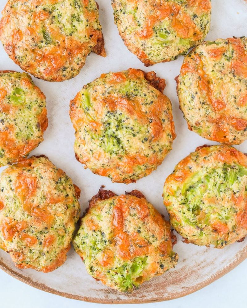 Broccoli Cheddar Bites
