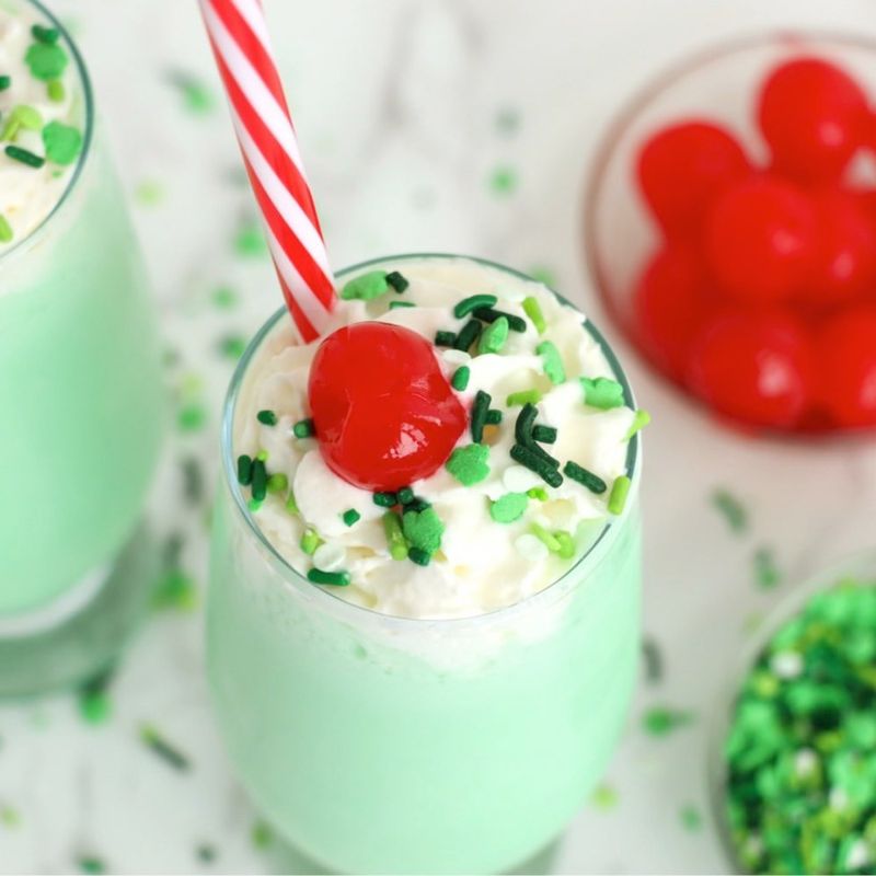 Minty Shamrock Shake