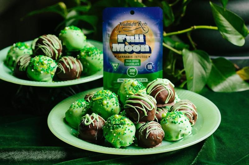 Mint Chocolate Truffles