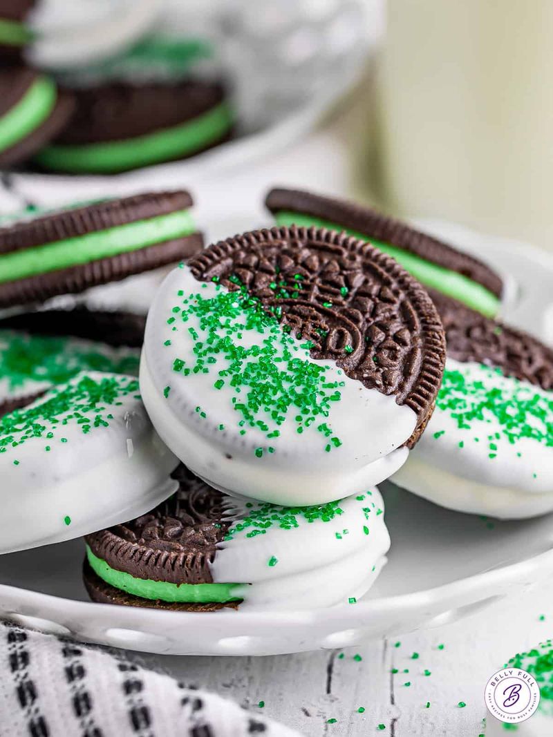 Mint Oreo Bark