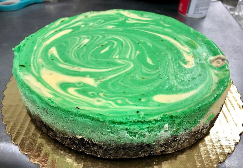 Mint Chocolate Chip Cake