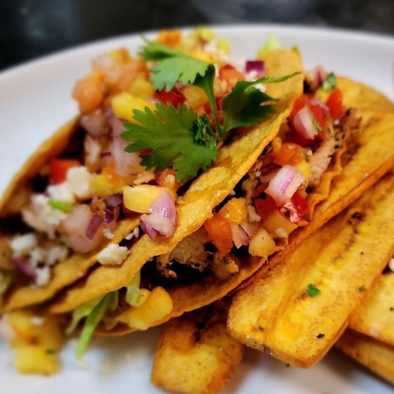 Honey Lime Chicken Tacos