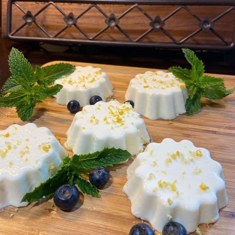 Mint Panna Cotta