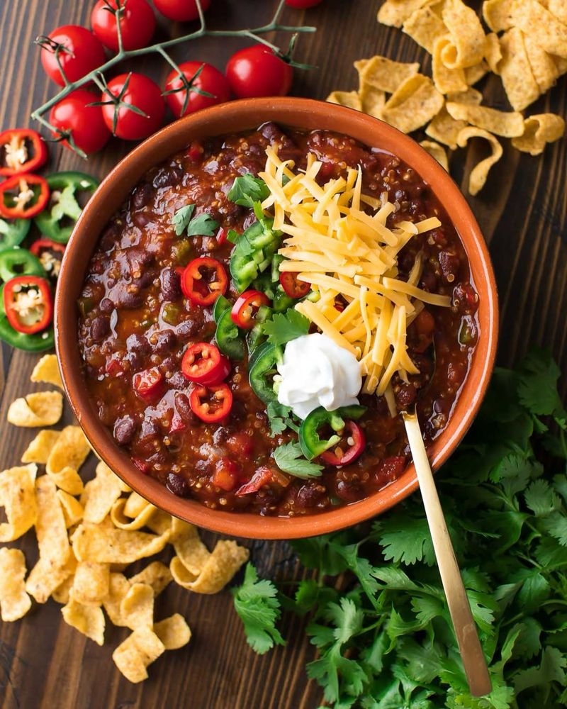 Quinoa And Black Bean Chili