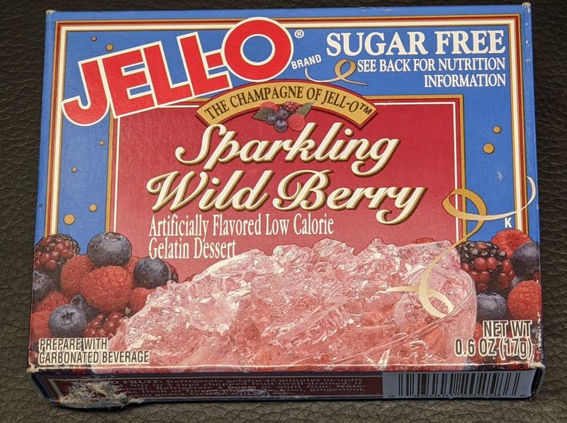 Sparkling Wild Berry Jell-O