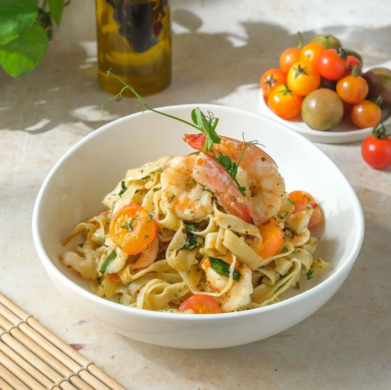 Prawn Fettuccine