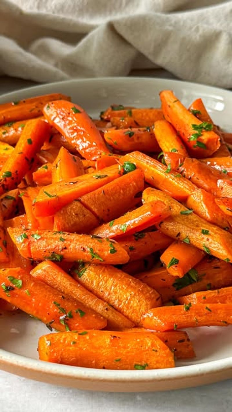 New Hampshire - Maple Syrup Glazed Carrots