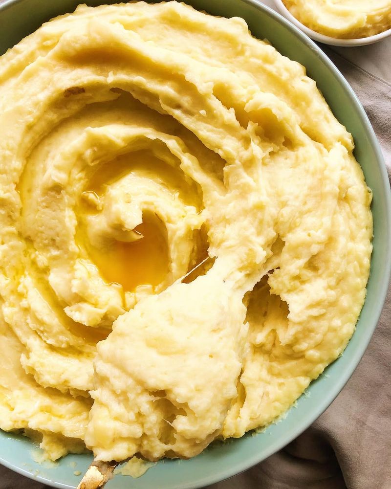 Vermont: Cheddar Mashed Potatoes
