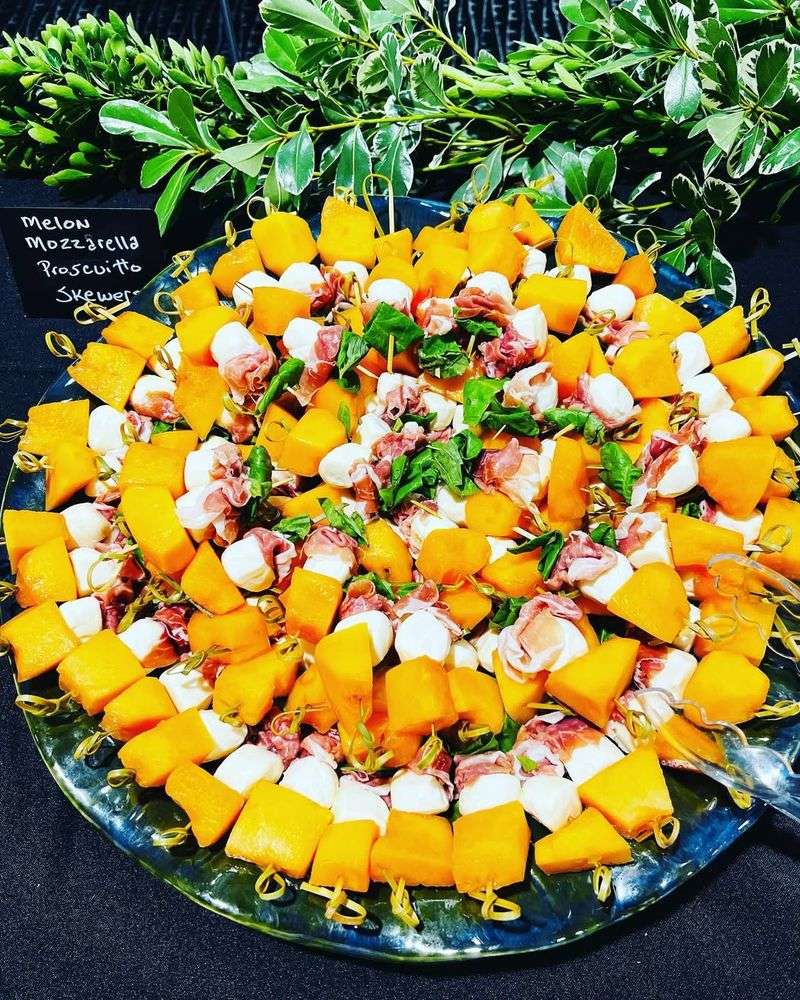 Cantaloupe And Prosciutto Skewers