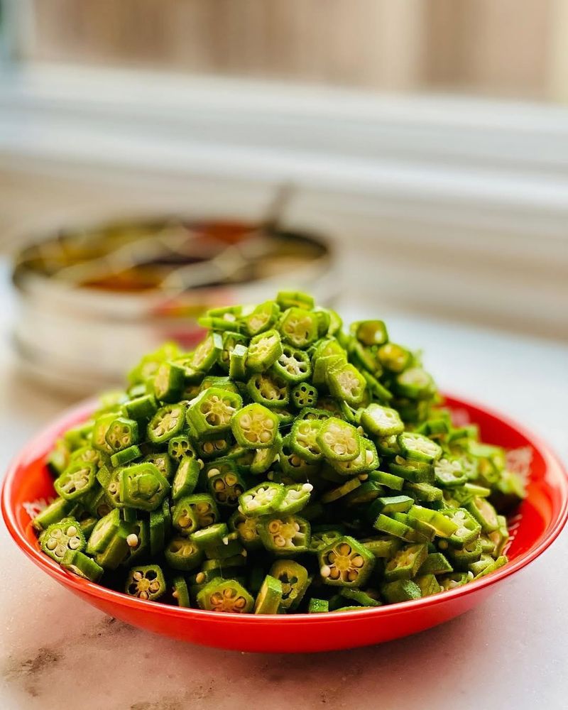 Okra And Potato Hash