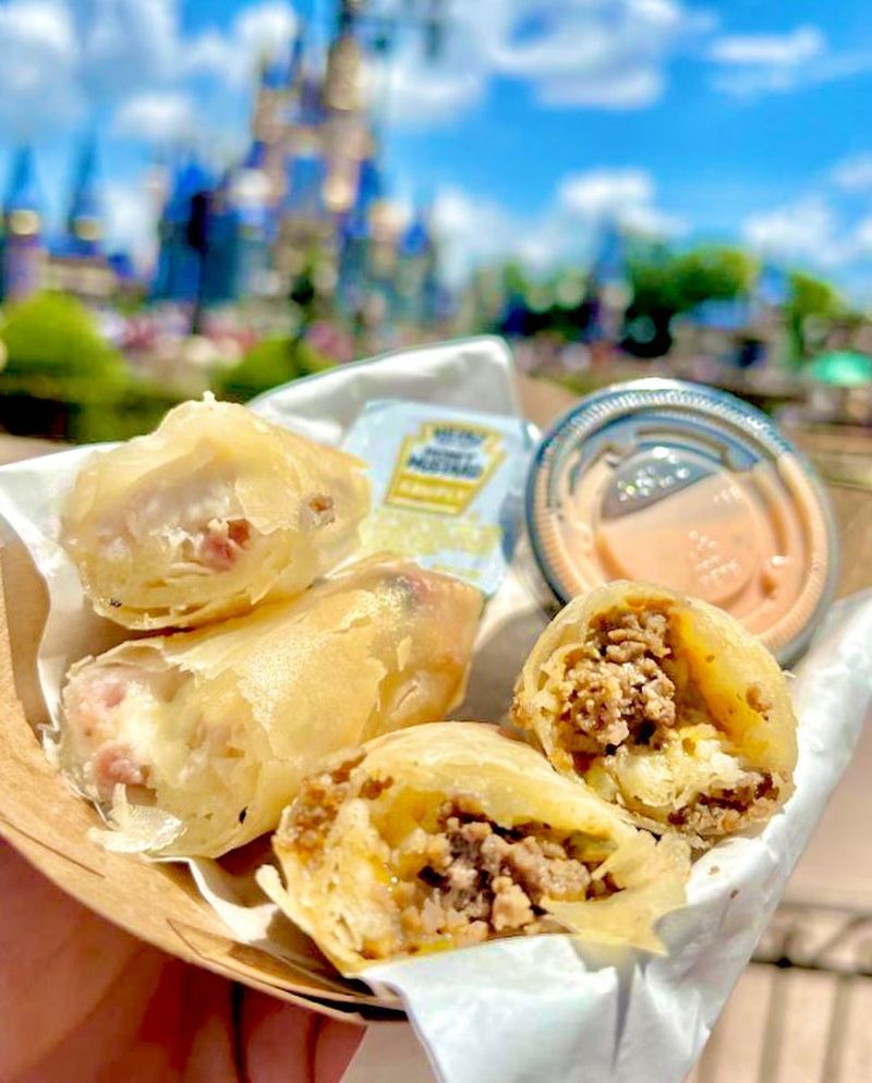 Try Instead: Cheeseburger Spring Rolls