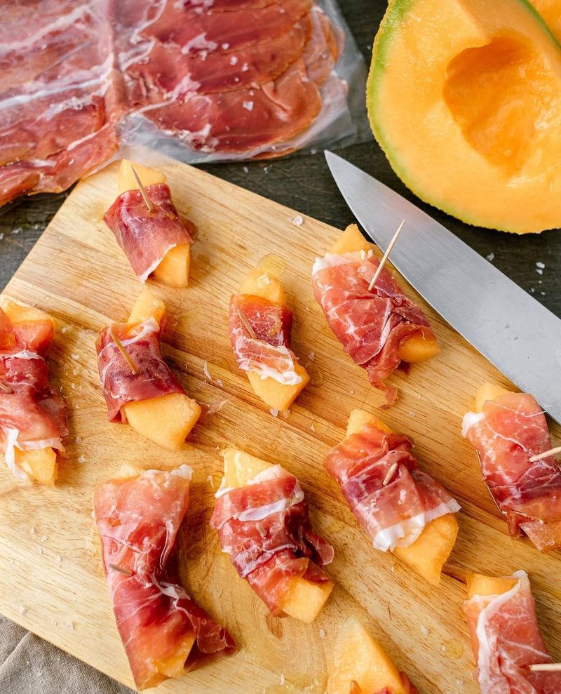 Prosciutto-Wrapped Melon