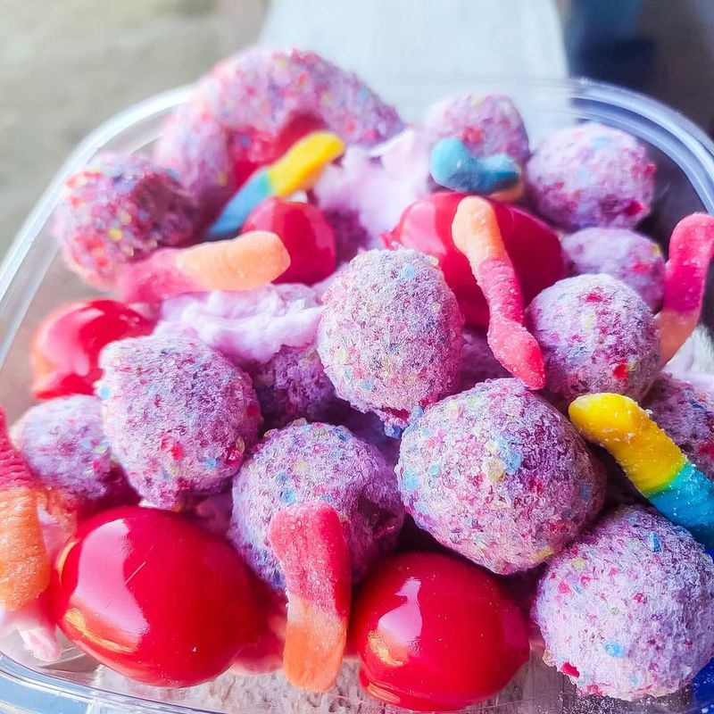 Candy With Artificial Dyes