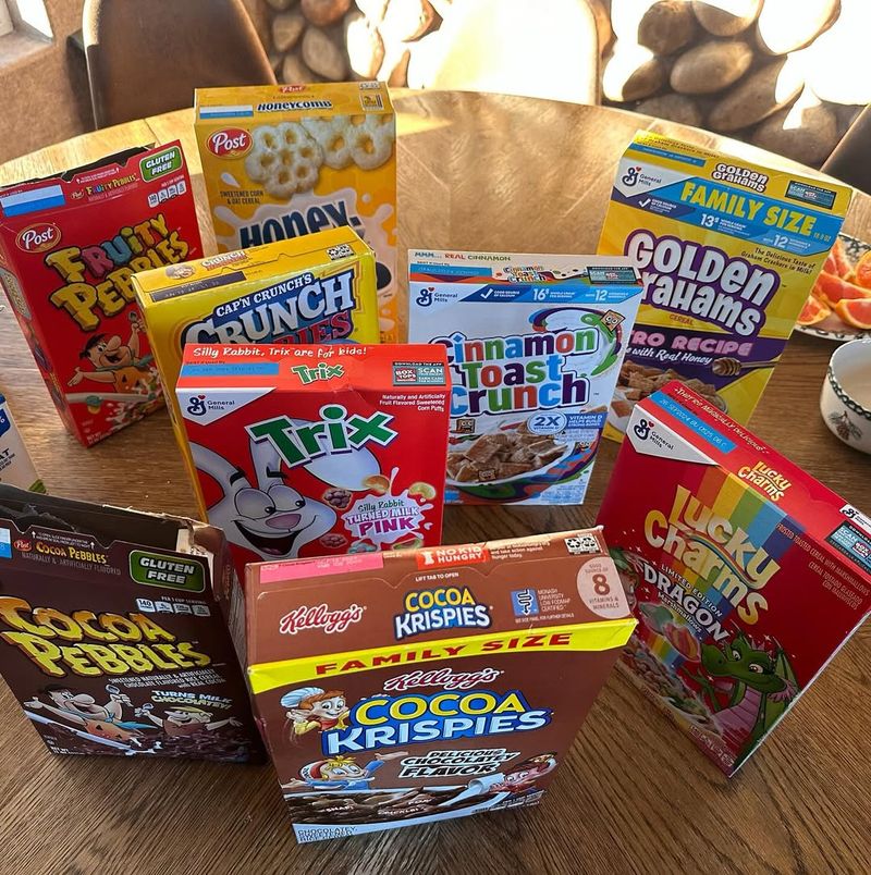 Sugary Cereals