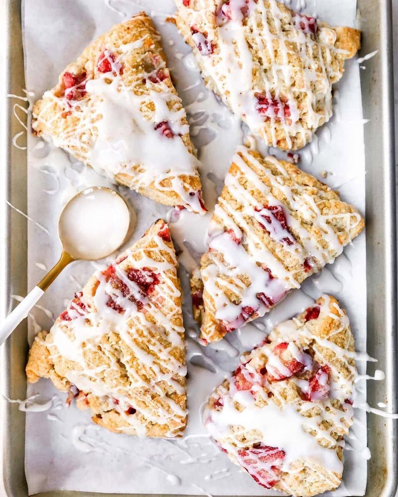 Strawberry Scone
