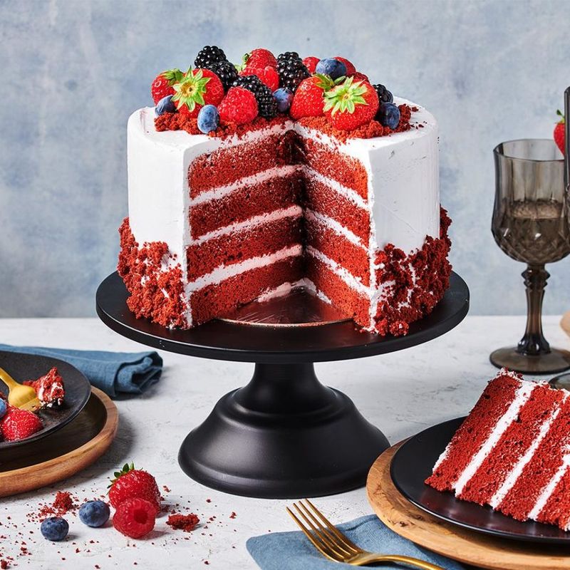 Crimson Velvet Elegance