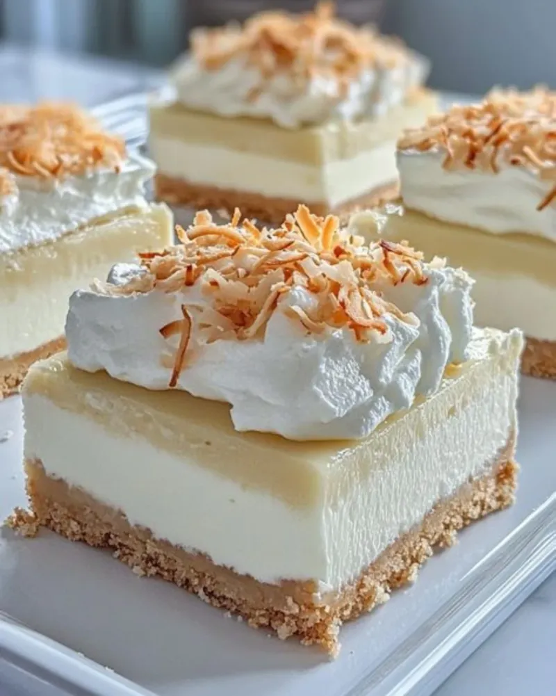Coconut Cream Pie Bars