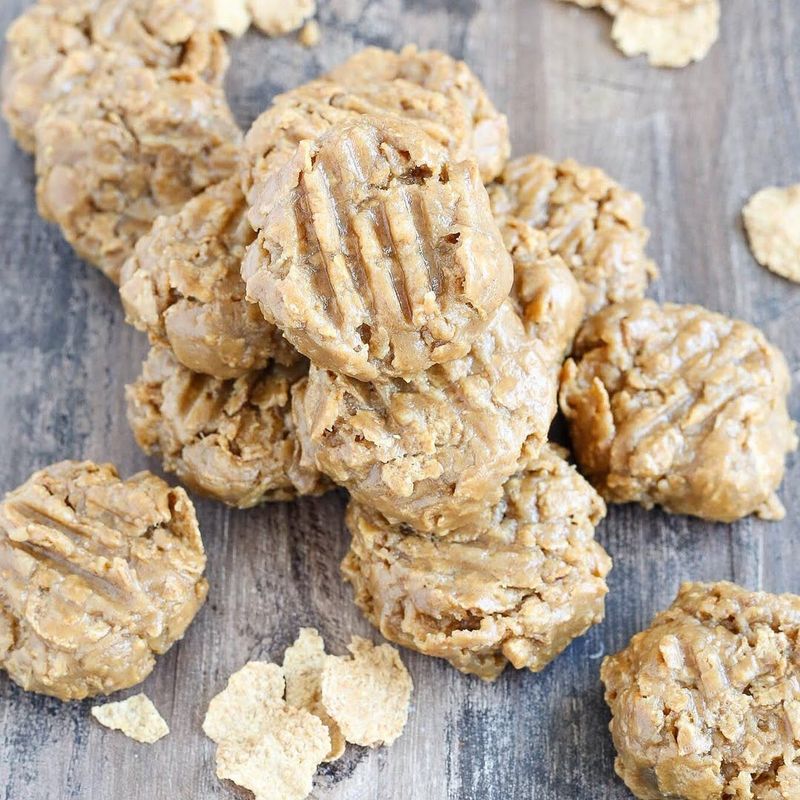 No-Bake Peanut Butter Cookies