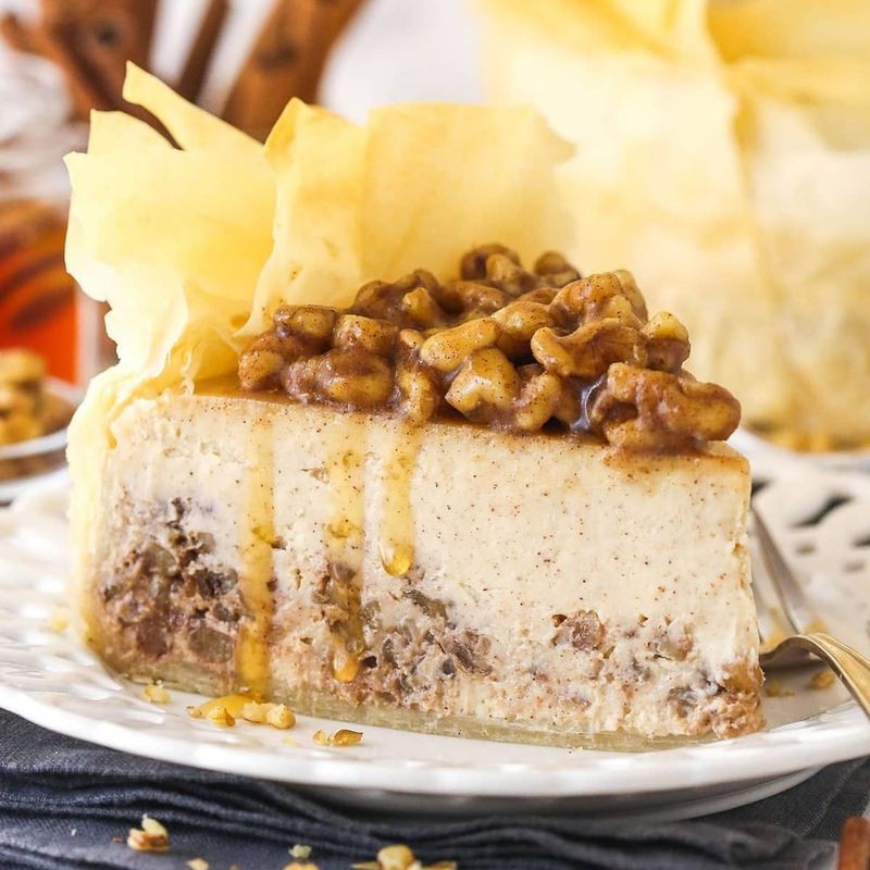 Honey Pecan Cheesecake