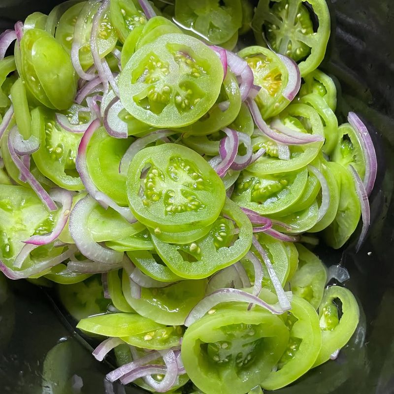 Pickled Green Tomatoes