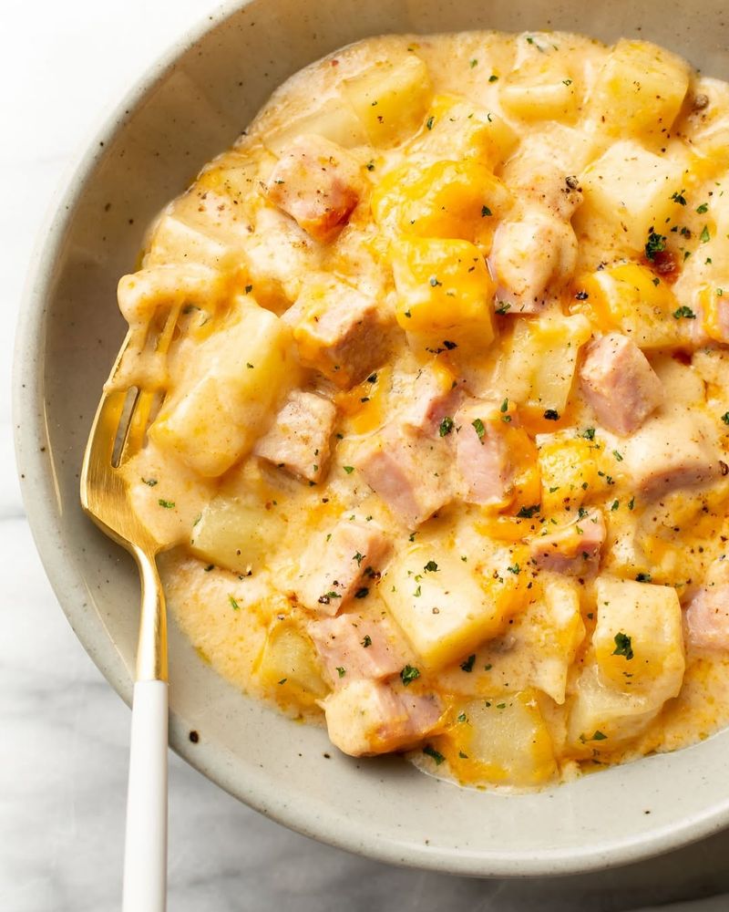 Ham And Cheese Casserole