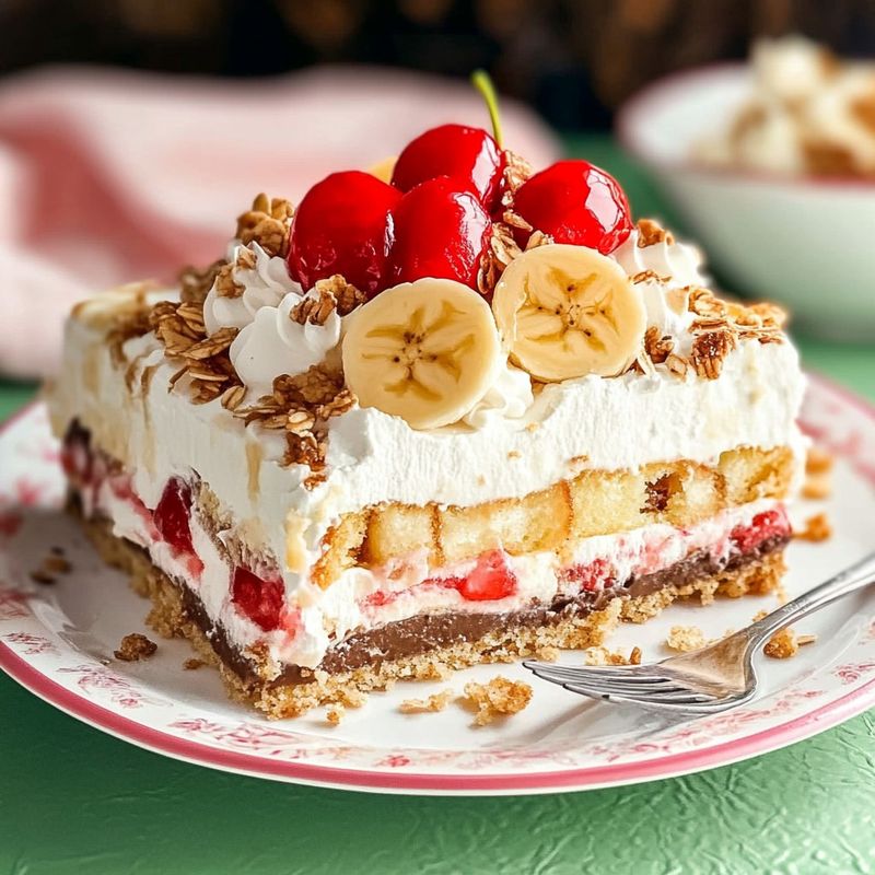 Banana Split Cake