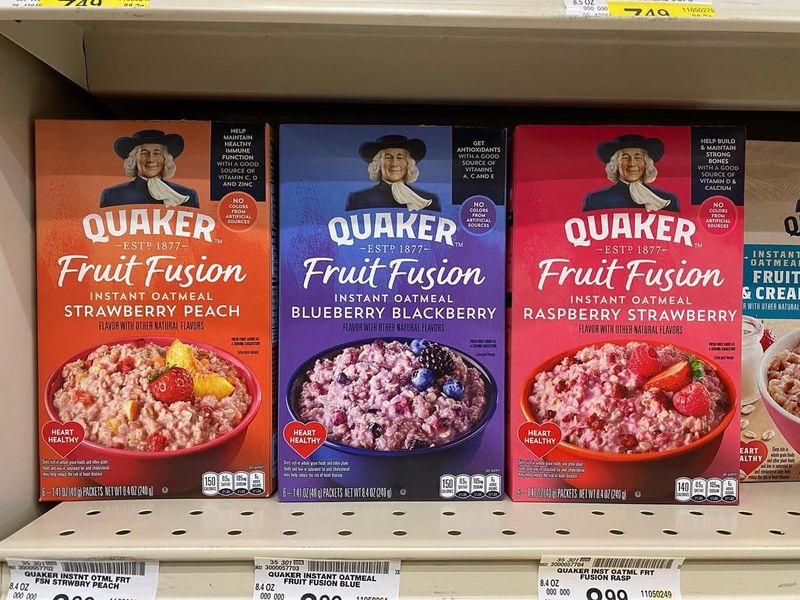 Flavored Instant Oatmeal