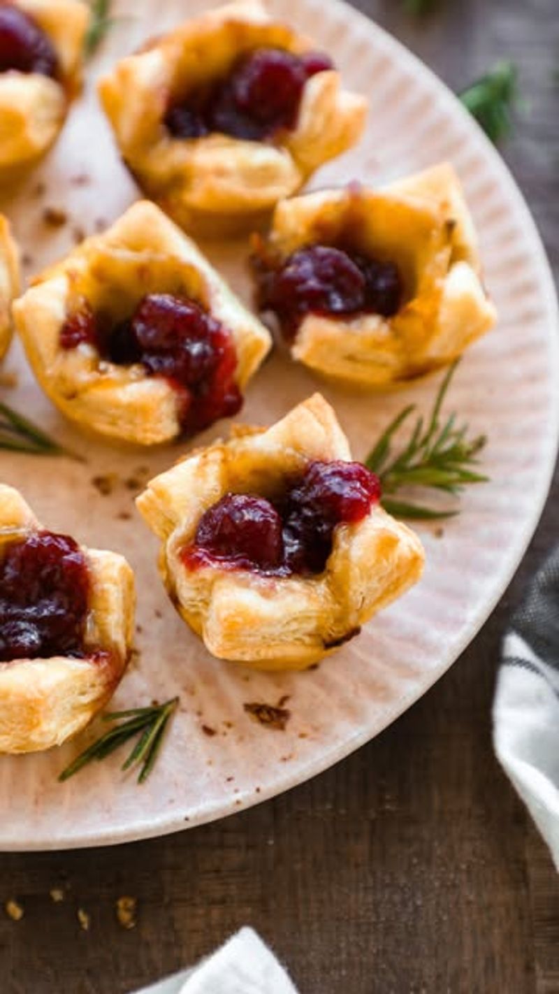 Puff Pastry Brie Bites